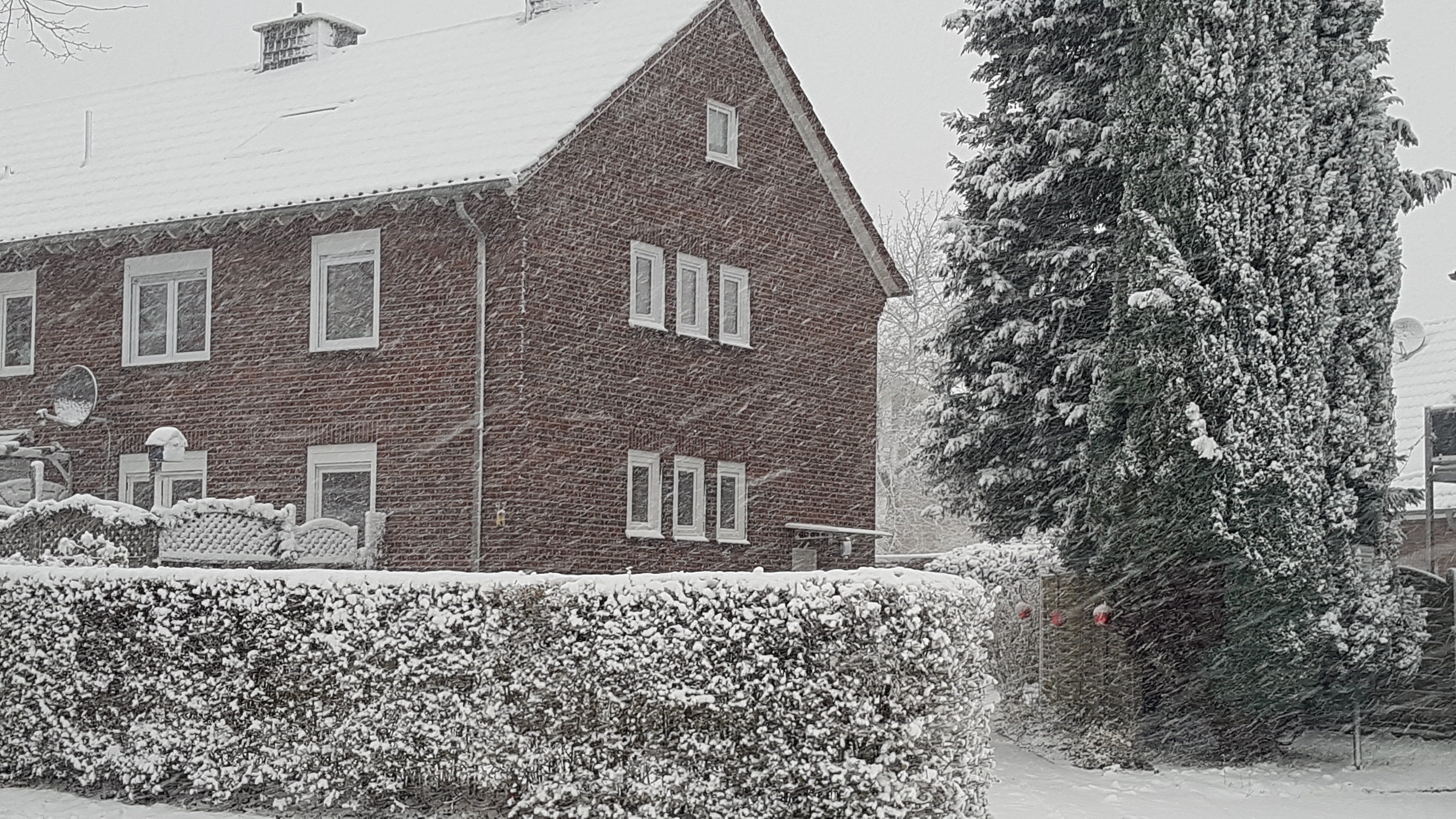 Das Haus im Winter